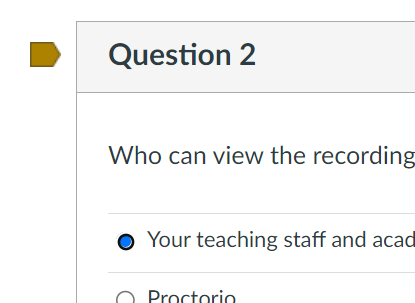 Exam Question Example